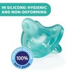 Chicco Physio Soft Silicone Soother 4m+ Σιέλ 1 Τεμάχιο