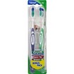 Gum Sunstar Super Tip Bonus Pack Medium Toothbrush Μωβ - Πράσινο 2 Τεμάχια, Κωδ 463