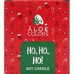 Aloe Colors Ho Ho Ho Scented Soy Candle 150g