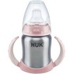 Nuk First Choice Learner Cup Ροζ Ανοξείδωτο Μπιμπερό Εκπαίδευσης 6-18m 125ml