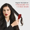 Tangle Teezer The Ultimate Detangler Mini Straight & Curly Hairbruhsh 1 Τεμάχιο - Devil Wears Prada Red
