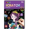 Avenir Mini Scratch Book Κωδ 60802, 1 Τεμάχιο - Princess