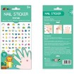 Avenir Nail Sticker Big Κωδ 60523, 78 Τεμάχια - Animals