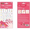 Avenir Nail Sticker Big Κωδ 60521, 78 Τεμάχια - Princess