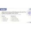 Sejoy Sars-CoV-2 & Influenza A/B & RSV & ADV Antigen Combo Test Kit 1 Τεμάχιο