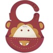 Marcus & Marcus Baby Bib Lion Silicone Σαλιάρα Σιλικόνης FDA με Χούφτα, με Ρυθμιζόμενο Ύψος, Λιοντάρι Χρώμα Κόκκινο Marcus & Marcus Baby Bib Lion Silicone Σαλιάρα Σιλικόνης FDA με Χούφτα, με Ρυθμιζόμενο Ύψος, Λιοντάρι Χρώμα Κόκκινο