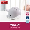 Zazu Light Projector Wally Grey Whale Βρεφικός Προβολέας - Φωτιστικό, με Λευκούς Ήχους, Γκρι Φαλανίτσα Zazu Light Projector Wally Grey Whale Βρεφικός Προβολέας - Φωτιστικό, με Λευκούς Ήχους, Γκρι Φαλανίτσα