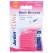 Jordan Clinic Brush Between Interdental Brushes 10 Τεμάχια - Xsmall 0.04mm