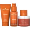 Origins Ginzing Promo Refreshing Scrub Cleaner 50ml & Glow-Boosting Serum 30ml & Energizing Gel Cream With Caffeine & Niacinamide 50ml & Brightening Eye Cream 5ml