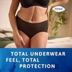 Tena Silhouette Plus Black Underwear 9 Τεμάχια - Medium