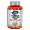 Now Foods Arginine & Citrulline 500mg / 250mg Συμπλήρωμα Αργινίνης & Κιτρουλίνης, για το Μεταβολισμό των Πρωτεϊνών 120 VegCaps