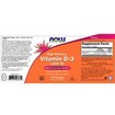 Now Foods Vitamin D3 1.000 IU 180 Softgels