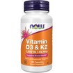 Now Foods Vitamin D-3 1000iu & K-2 45mcg 120caps