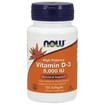 Now Foods Vitamin D3 5.000 IU Συμπλήρωμα Διατροφής με τη πιο Βιοδιαθέσιμη Μορφή Βιταμίνης D 120 softgels