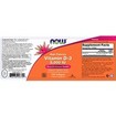 Now Foods Vitamin D3 5.000 IU 120 Softgels