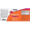 Now Foods Vitamin K-2 100mcg 100veg.caps
