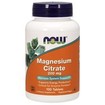 Now Foods Magnesium Citrate 200mg (Vegetarian) Συμπλήρωμα Διατροφής που Υποστηρίζει την Νευρομυική Λειτουργία 100tabs