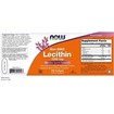 Now Foods Lecithin 1200mg Non-Gmo Συμπλήρωμα Διατροφής Λεκιθίνη για τον Έλεγχο του Βάρους & Πρόληψη της Χοληστερόλης 100Softgels