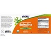 Now Foods Spirulina 500mg Organic 200tabs