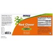 Now Foods Red Clover 375mg Συμπλήρωμα Διατροφής από Κόκκινο Τριφύλλι για την Αντιμετώπιση των Δερματικών Προβλημάτων 100veg.caps