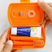 Curaprox Kids Oral Hygiene Travel Set 1 Τεμάχιο - Πορτοκαλί