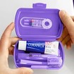 Curaprox Kids Oral Hygiene Travel Set 1 Τεμάχιο - Μοβ