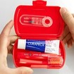 Curaprox Kids Oral Hygiene Travel Set 1 Τεμάχιο - Κόκκινο