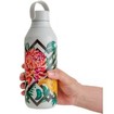 Chilly\'s Series 2 Urban Murals Reusable Bottle 500ml - Woven Dahlia