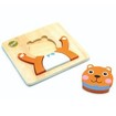 Oops Build & Match 3D Puzzle 1 Τεμάχιο - Bear