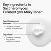 The Ordinary Saccharomyces Ferment 30% Milky Exfoliating Toner 100ml