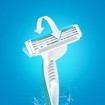 Gillette Venus 3 Sensitive Γυναικεία Ξυραφάκια μιας Χρήσης με 3 Λεπίδες που Αγκαλιάζουν τις Καμπύλες σας, 4 τεμάχια Gillette Venus 3 Sensitive Γυναικεία Ξυραφάκια μιας Χρήσης με 3 Λεπίδες που Αγκαλιάζουν τις Καμπύλες σας, 4 τεμάχια