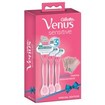 Gillette Limited Edition Venus Sensitive Skin Elixir Γυναικεία Ξυραφάκια Μιας Χρήσης 3 Τεμάχια & Δώρο Γάντια Απολέπισης Gillette Limited Edition Venus Sensitive Skin Elixir Γυναικεία Ξυραφάκια Μιας Χρήσης 3 Τεμάχια & Δώρο Γάντια Απολέπισης
