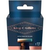 Gillette King C Style Master Blade with 4-Directional Razor Blade 1 Τεμάχιο