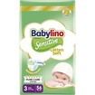 Babylino Sensitive Cotton Soft Value Pack Midi No3 (4-9kg) Βρεφικές Πάνες 56 Τεμάχια