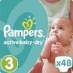 Pampers Active Baby Dry No3 (5-9kg) 48 πάνες Pampers Active Baby Dry No3 (5-9kg) 48 πάνες
