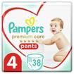 Pampers Premium Care Pants Jumbo Pack No4 (9-15kg) 38 πάνες