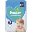 Pampers Active Baby Νο5 (11-16 kg) 15 πάνες Pampers Active Baby Νο5 (11-16 kg) 15 πάνες