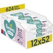 Pampers Sensitive Mothly Pack Baby Wipes 624 Τεμάχια (12x52 Τεμάχια)
