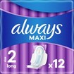 Always Maxi Long 2 12 Τεμάχια