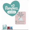 Pampers Sensitive Super Pack Baby Wipes 1200 Τεμάχια (15x80 Τεμάχια)