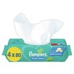 Pampers Fresh Clean Wipes 4x80 Wipes
