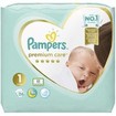 Pampers Premium Care No1 Newborn (2-5kg) 26 πάνες Pampers Premium Care No1 Newborn (2-5kg) 26 πάνες