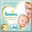 Pampers Premium Care No2 (4-8kg) 46 πάνες Pampers Premium Care No2 (4-8kg) 46 πάνες