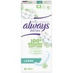 Always Dailies Organic Cotton Protection Large 32 Τεμάχια