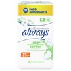 Always Cotton Protection Normal Σερβιέτες με Φτερά & Κάλυμμα από 100% Οργανικό Βαμβάκι για Κανονική Ροή 22 Pads Always Cotton Protection Normal Σερβιέτες με Φτερά & Κάλυμμα από 100% Οργανικό Βαμβάκι για Κανονική Ροή 22 Pads