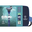 Gillette Promo Champions League Mach 3, 1 Λαβή & 4 Ανταλλακτικά & Series Sensitive Shave Gel 200ml & Νεσεσέρ 1 Τεμάχιο