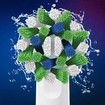 Oral-B Pro Cross Action Medium Electric Toothbrush Replacement Head White 10 Τεμάχια