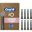 Oral-B iO Gentle Care Brush Heads Black 8 Τεμάχια