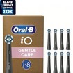Oral-B iO Gentle Care Brush Heads Black 8 Τεμάχια