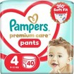 Pampers Premium Care Pants No4 (9-15kg) 40 πάνες
